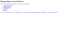 Desktop Screenshot of belvil.net