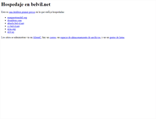 Tablet Screenshot of belvil.net